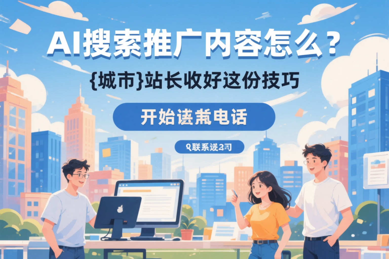AI搜索推广内容怎么写？丽水站长收好这份技巧