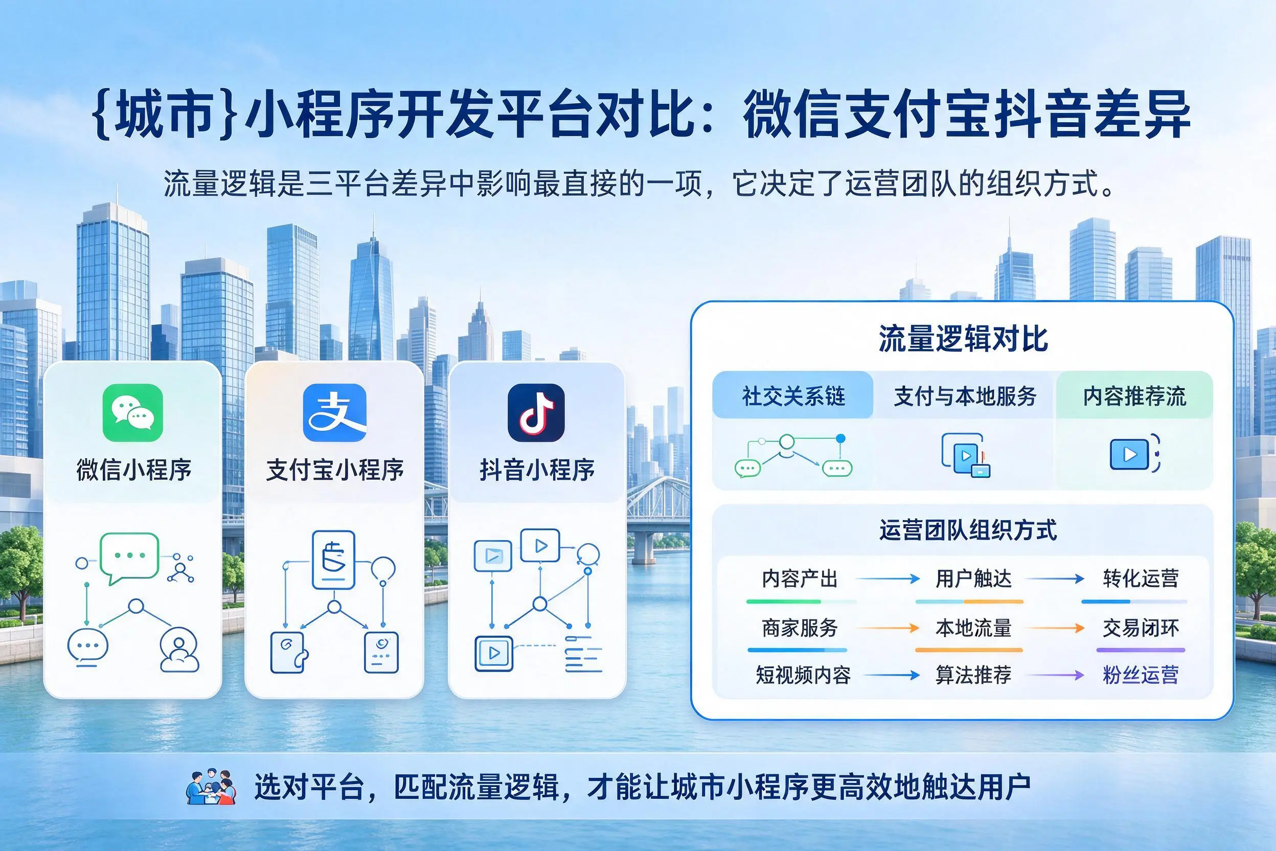 丽水小程序开发平台对比:微信支付宝抖音差异
