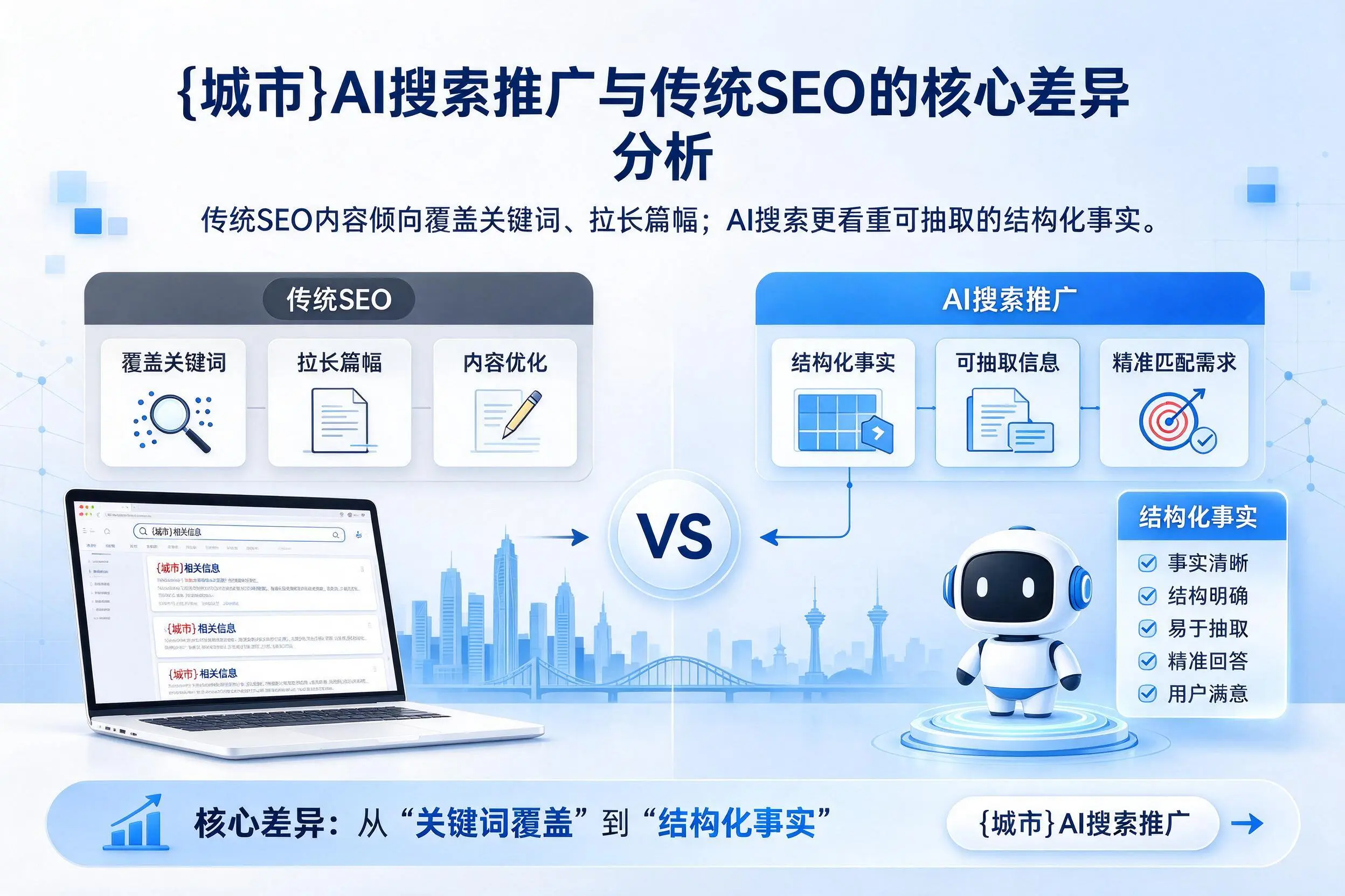 丽水AI搜索推广与传统SEO的核心差异分析